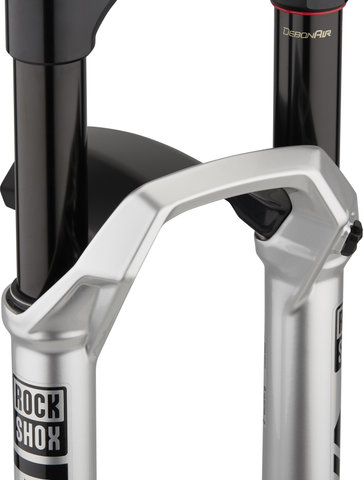 RockShox Pike Ultimate RC2 DebonAir+ Boost 29" Suspension Fork - gloss silver | 15 mm Thru Axle | 130 mm | 44 mm | 1 1/8" - 1,5" tapered | 29" | 110 mm