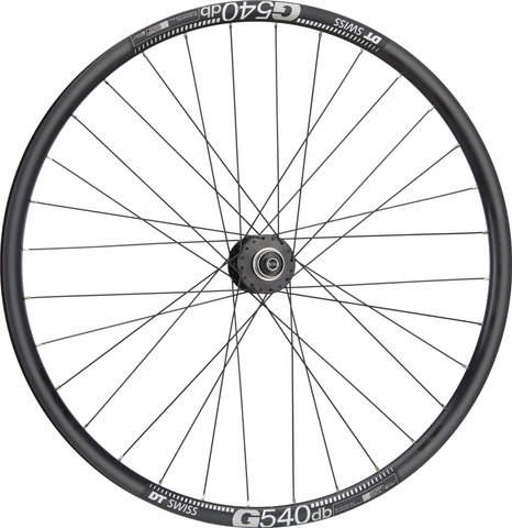 bc basic Gravel Tiagra / GRX Disc CL - DT Swiss G540 28" wheel - black | 28" front 12x100 dynamo