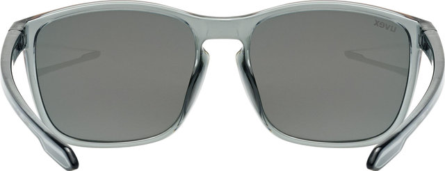 uvex LGL 52 Brille - smoke/mirror red