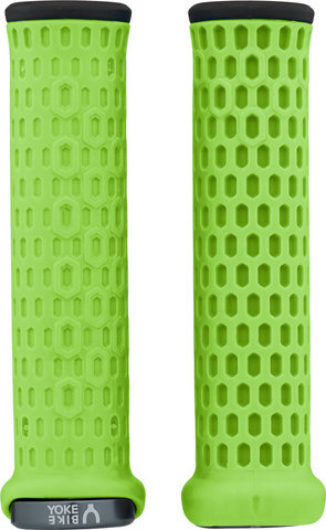BikeYoke Grippy handlebar grips - lime