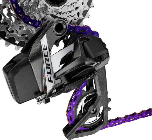 SRAM Force E1 12-fach / 13-fach PowerLock Kette - purple/114
