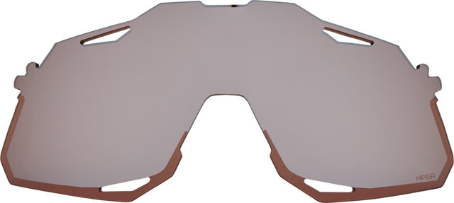 100% Ersatzglas Hiper für Hypercraft XS Sportbrille Modell 2023 - hiper crimson silver mirror/hiper crimson-silver mirror
