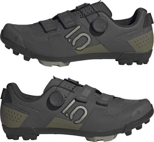 Five Ten Chaussures Kestrel Pro BOA MTB SPD - grey six-silver pebble-olive strata | 41 1/3
