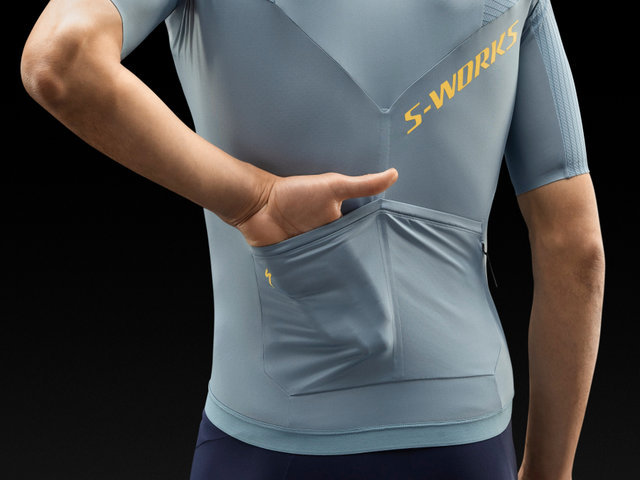 Specialized Maillot Race S/S S-Works - glacial | S