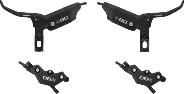 SRAM DB8 Disc Brake Set - diffusion black/Set/Flip-Flop (non-side-specific)