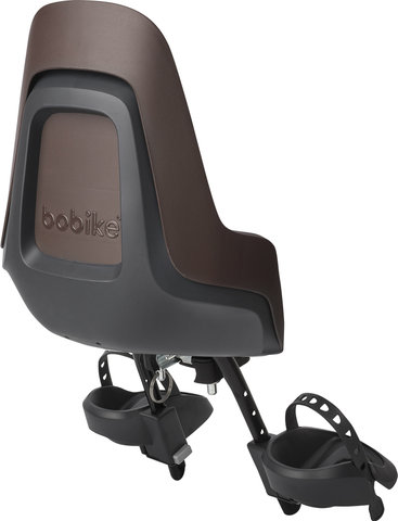 bobike ONE Mini Front Kids Bicycle Seat with Mounting Bracket - coffee brown
