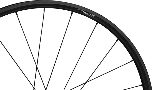 Shimano Set de Roues WH-MT500-CL-B / WH-MT501-CL-B Disc Center Lock 29" - noir/Shimano Micro Spline/Boost/148 mm/110 mm/Boost/29"/110 mm/Shimano Micro Spline/110 mm/148 mm
