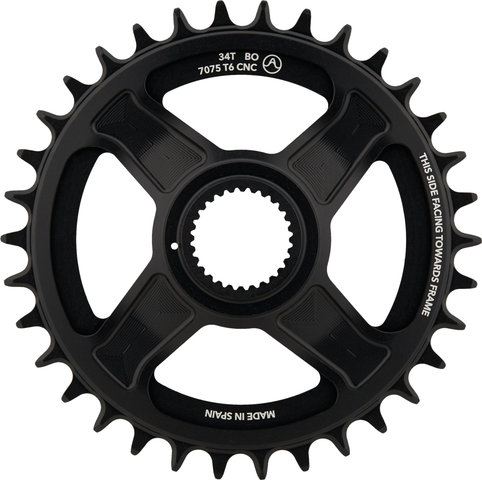 Rotor E-MTB Kettenblatt Direct Mount für Bosch, noQ - schwarz/34 Z