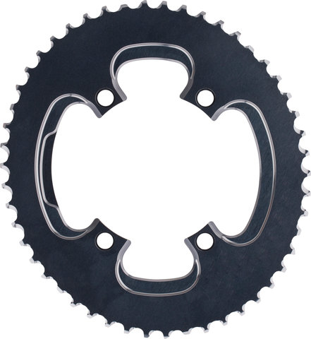 absoluteBLACK Plato Oval Road Silver Series 110/4 para Shimano Dura-Ace 9000 - grey/50 