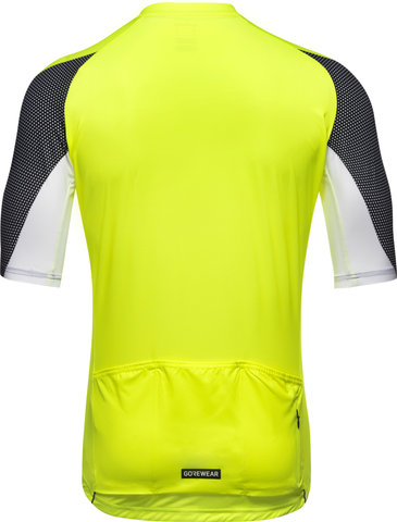 GORE Wear Camiseta Spirit Triangles - neon yellow-white/M