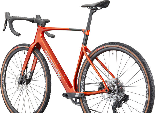 Cannondale SuperX 4 AXS Carbon 28" Gravel Bike - fire orange | 55 mm | 172,5 mm | 28" | L
