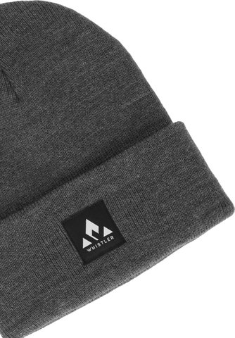 Whistler Gorro de punto melange de Linjoe - dark grey melange