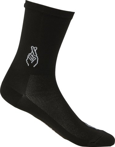 FINGERSCROSSED Logo Socks - black/39 - 42