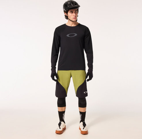 Oakley Camiseta de manga larga Seeker Airline - blackout/M
