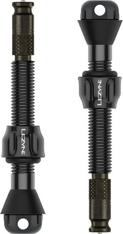 Lezyne Válvulas tubeless Clik TLR Pro - negro | Válvula Presta (SV) | 44 mm