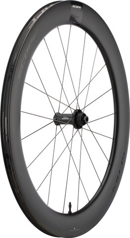 Scope Cycling R6 Disc Center-Lock 28'' Wheelset - black | 100 mm | 142 mm | 28" | Shimano Road