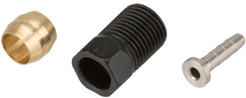 Shimano Olive + Insert + SM-BH90-SS Brake Hose Connection Bolt - universal/universal