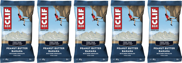 CLIF Bar Barres énergétiques - 5 pièces - peanut butter banana