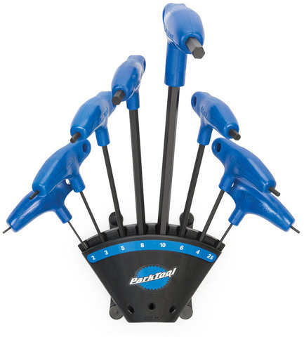 ParkTool Innensechskant-Schlüsselset mit P-Griff PH-1.2 - schwarz-blau/universal