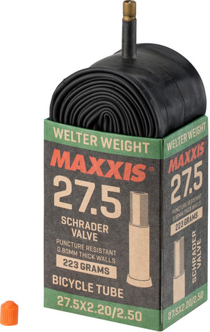 Maxxis Chambre à Air Welterweight 27,5" - noir/27,5 x 2,2-2,5 AV 36 mm