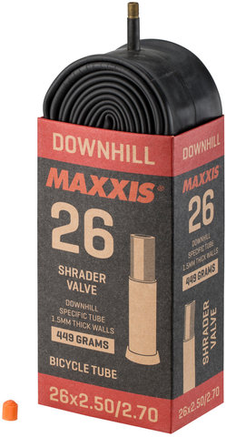 Maxxis Downhill 26" Schlauch - schwarz/26 x 2,5-2,7 AV 36 mm