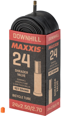 Maxxis Cámara de aire Downhill 24" - negro/24 x 2,5-2,7 AV 36 mm