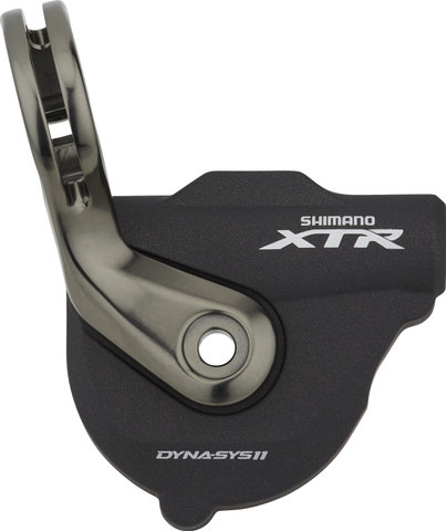 Shimano Obere Abdeckung für SL-M9000 mit Klemmschelle - schwarz-silber/rechts