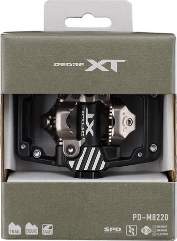 Shimano Deore XT PD-M8220 clipless pedals - black