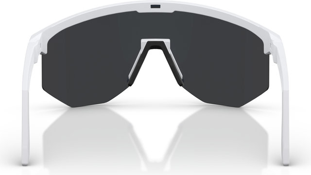 Bliz Hero Sports Glasses - matte white | blue multicolor