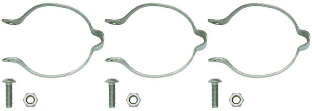 Guide-Câbles Clamp On Cable Guide - argenté/31,8 mm