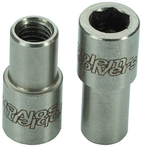 Kit de tornillos adaptadores Sheldon Fender Nuts - plata/Tipo 1