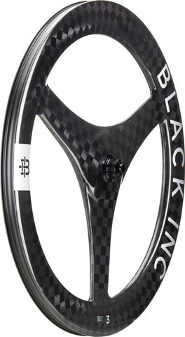 Black Inc Three Carbon 28" front wheel - black/front wheel only/28"/100 mm