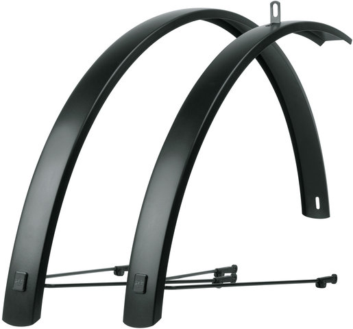 SKS Set de Garde-Boues Edge AL av+arr - noir mat/46 mm / 28"