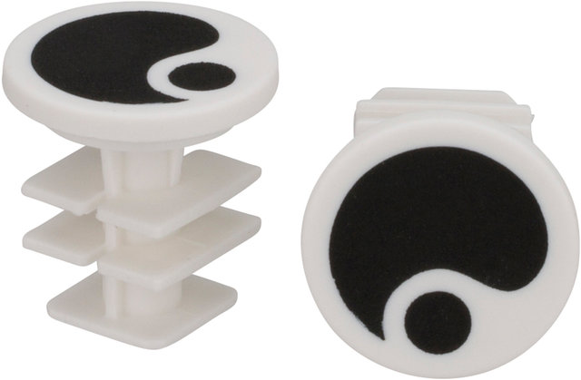 Ergon GA2 Fat & GA3 Handlebar Plugs - black-white/universal