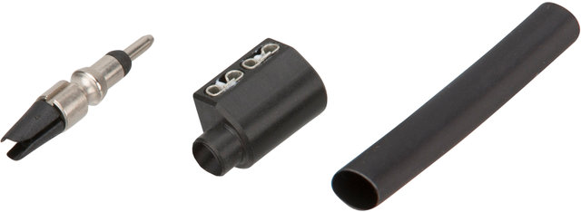 Adaptateur Coaxial avec Fiche Coaxiale - noir-argenté/universal