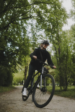 uvex i-vo 2 MIPS Helm - warm grey black matt | 52 - 57 cm