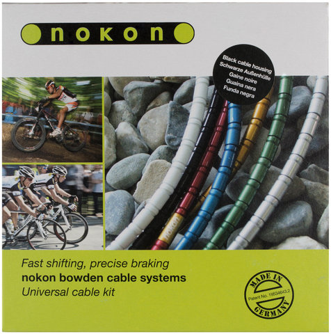 Nokon Set Universal de cambios y frenos Konkavex - negro/universal