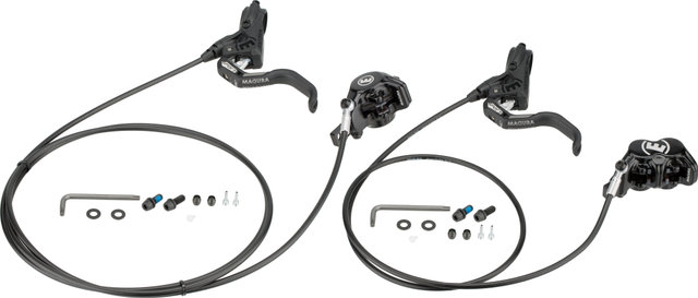 Magura MT Trail Sport Scheibenbremse Set + 6-Loch Bremsscheiben 203mm - universal | Set | Flip-Flop (seitenunspezifisch)