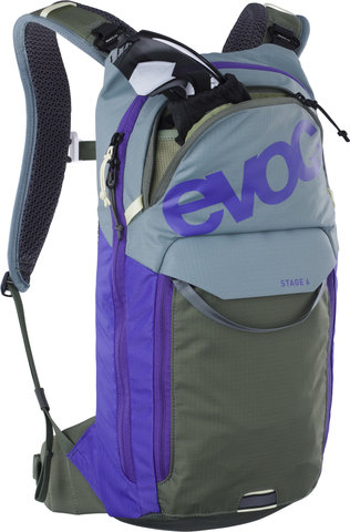 EVOC Sac à Dos Stage 6 - steel-violet-dark olive/6000 