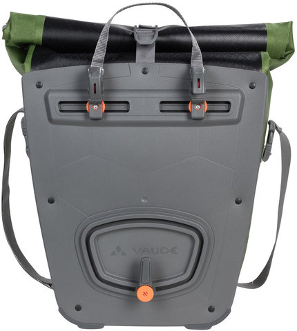 Aqua Back Print Single Hinterradtasche - black-green/24 Liter