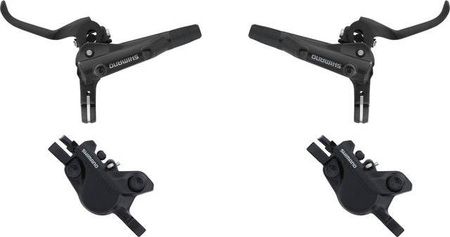Shimano Set de Freins à Disque av+arr BR-MT500 + BL-MT501 J-Kit - noir/Ensemble/gauche/droite (spécifique)
