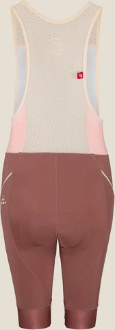 Craft ADV Endur Bib Shorts Pantacourt à bretelles pour femmes - rose brown-tofu/XS