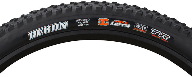 Maxxis Rekon 3C MaxxTerra EXO WT TR 29+ Folding Tyre - black/29x2.60