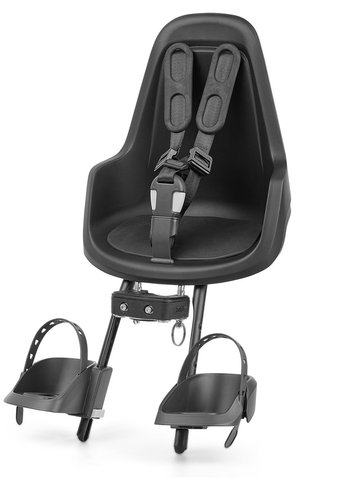 bobike Asiento para niños ONE Mini Front con soporte de montaje - urban black/universal