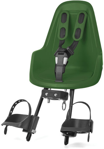 bobike Siège Enfant pour l'Avant ONE Mini avec Fixation - olive green/universal