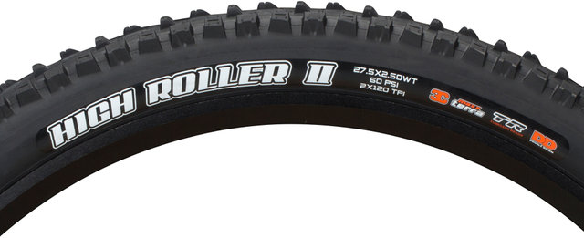 Maxxis Highroller II Double Down WT 27.5" Folding Tyre - black/27.5x2.5