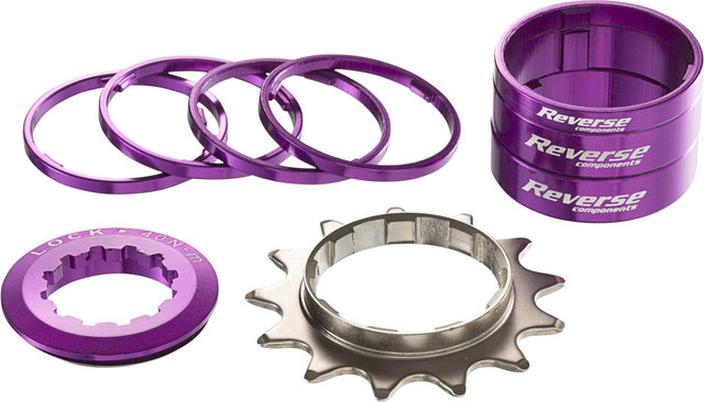 REVERSE Components Kit de vitesses simples HG 13T - purple/pignon unique