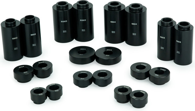 Abbey Bike Tools Kit de douilles de roulement Big Drift - silver