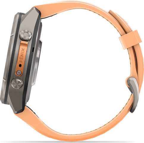 Garmin fēnix 9 Pro – inReach AMOLED Titanium 43 mm Multisport Smartwatch - 