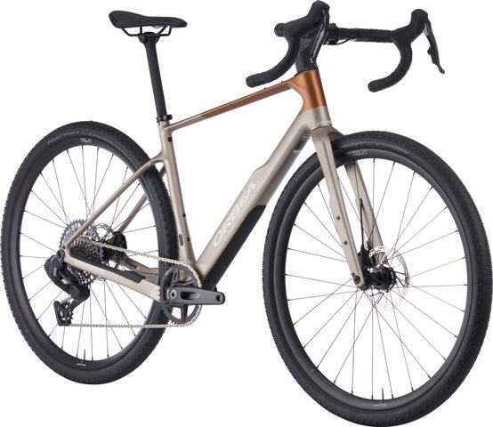Orbea TERRA M31eTeam 1x Carbon 28" Gravel Bike - nickel-met cinnamon matt/172,5 mm/M/28"